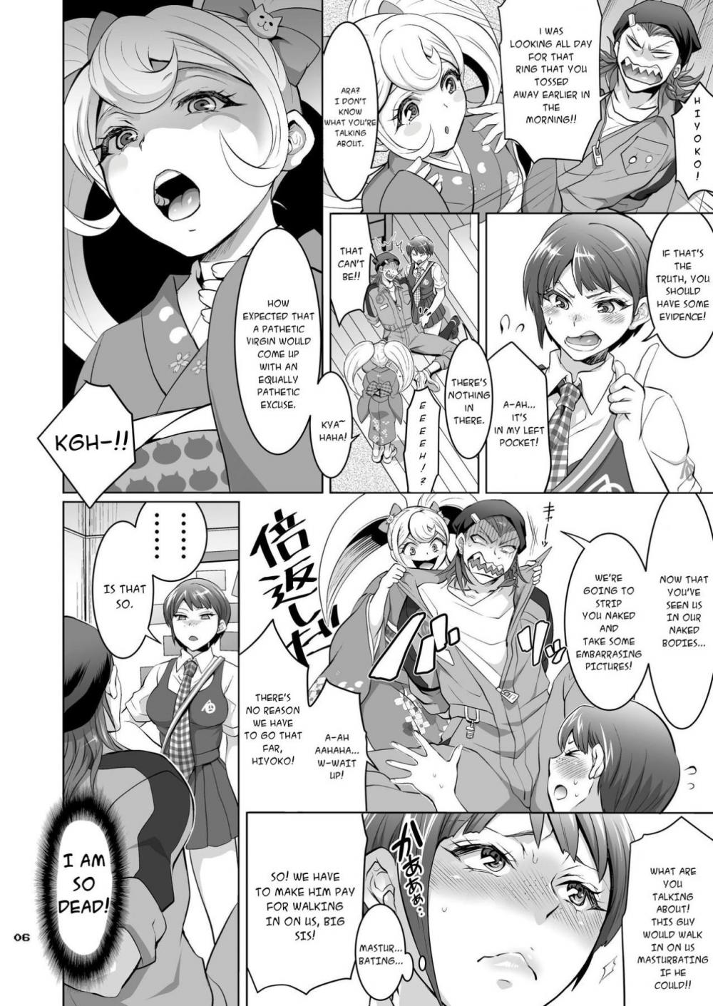 Hentai Manga Comic-Counterattack! A Man's Chestnuts-Read-5